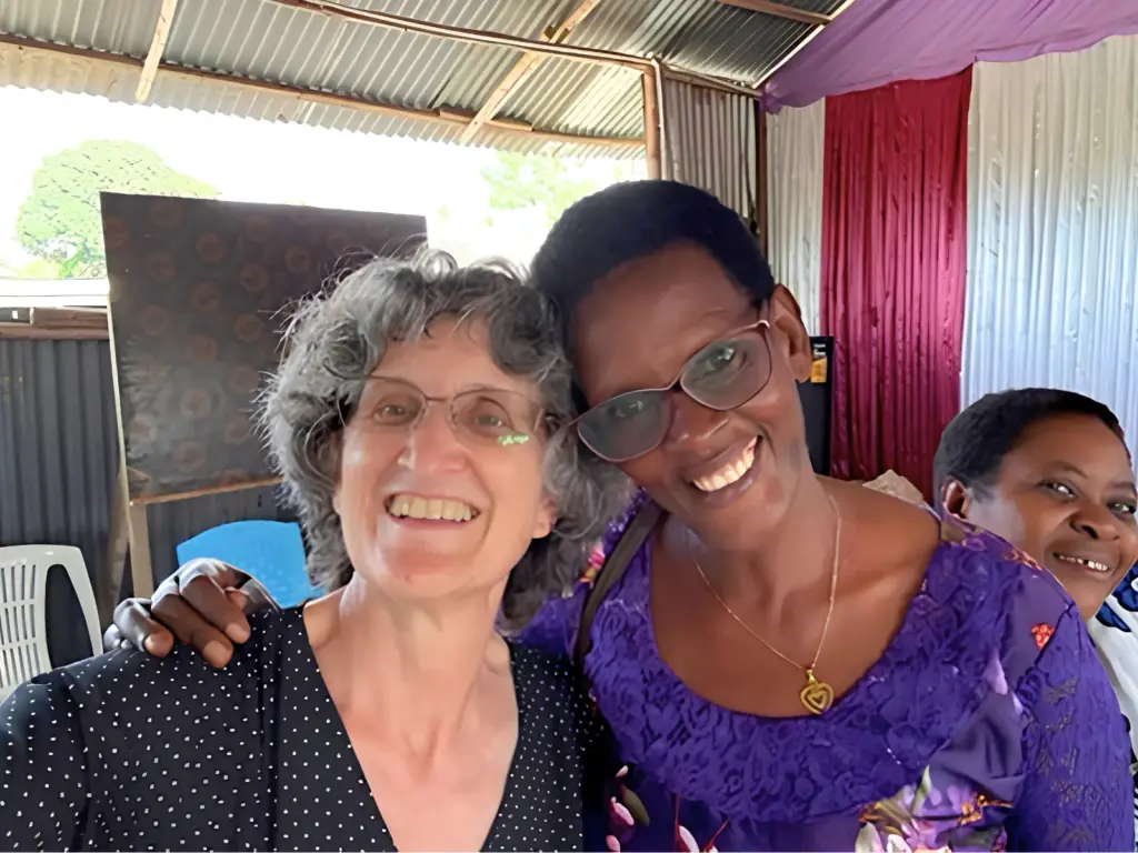 Heidi with Pastor