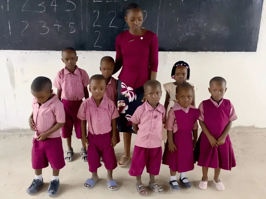 Lawrence Students in Uniform