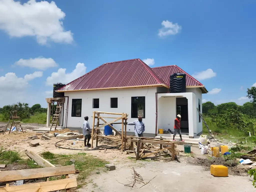 Construction at Lawrence - Build a School