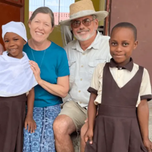 Ungers with Sponsored Children